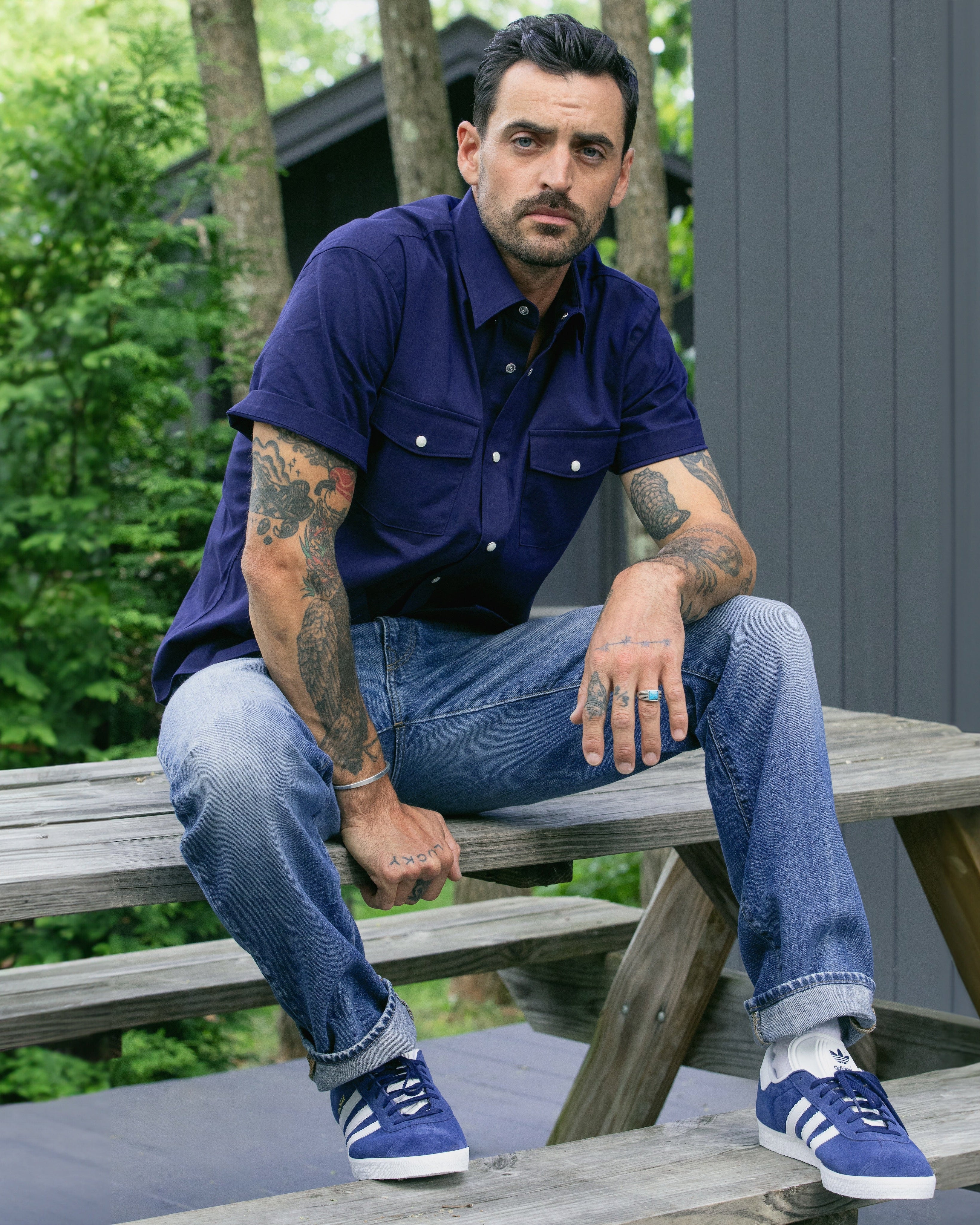 Rambler EZ Care Pearl Snap Short Sleeve Shirt