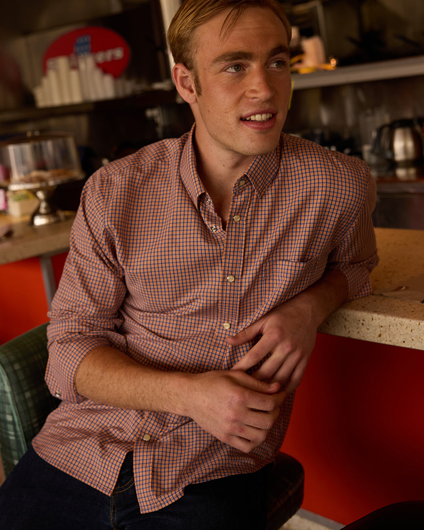 Landry Featherweight Long Sleeve Pearl Snap Shirt