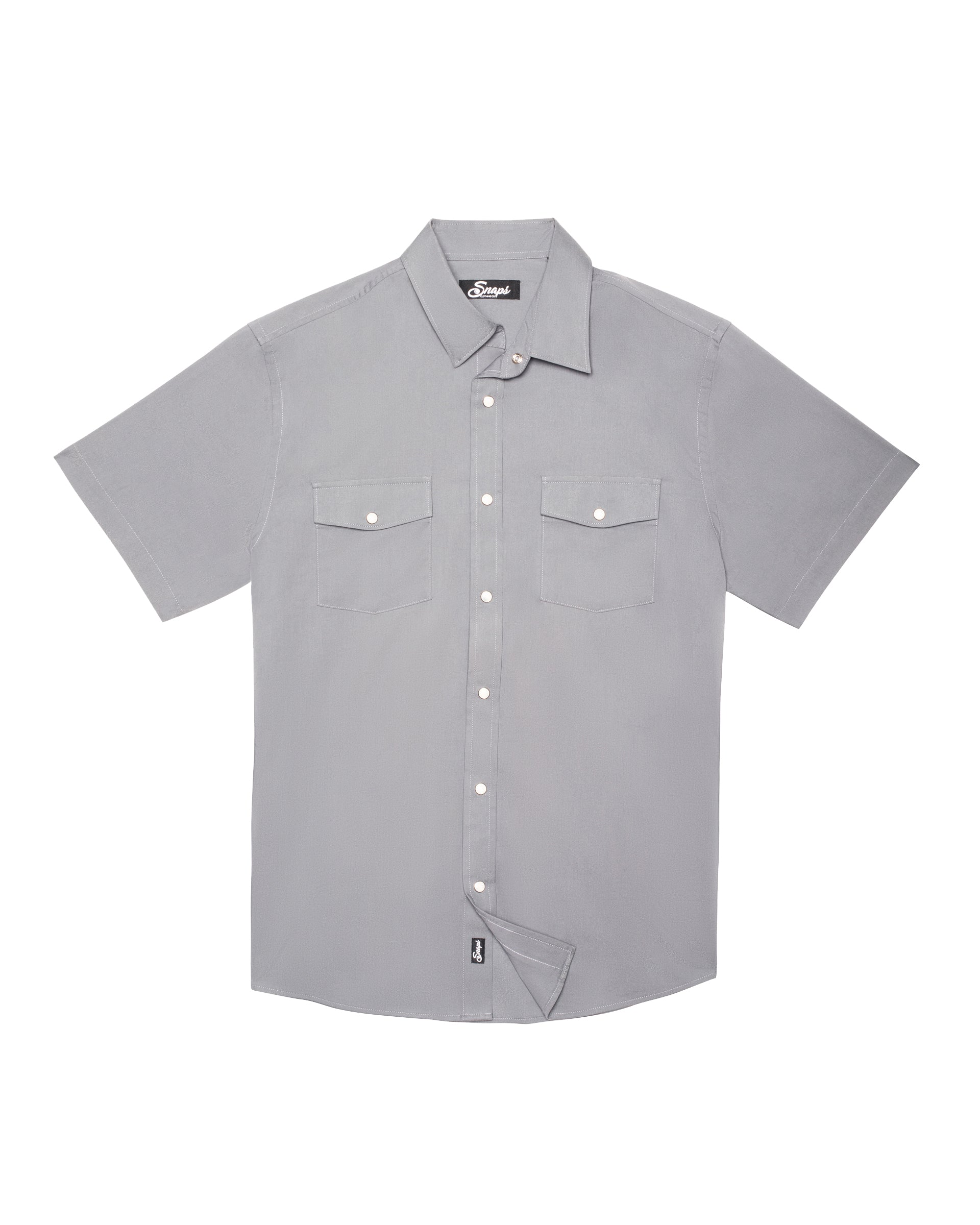 Rambler EZ Care Pearl Snap Short Sleeve Shirt