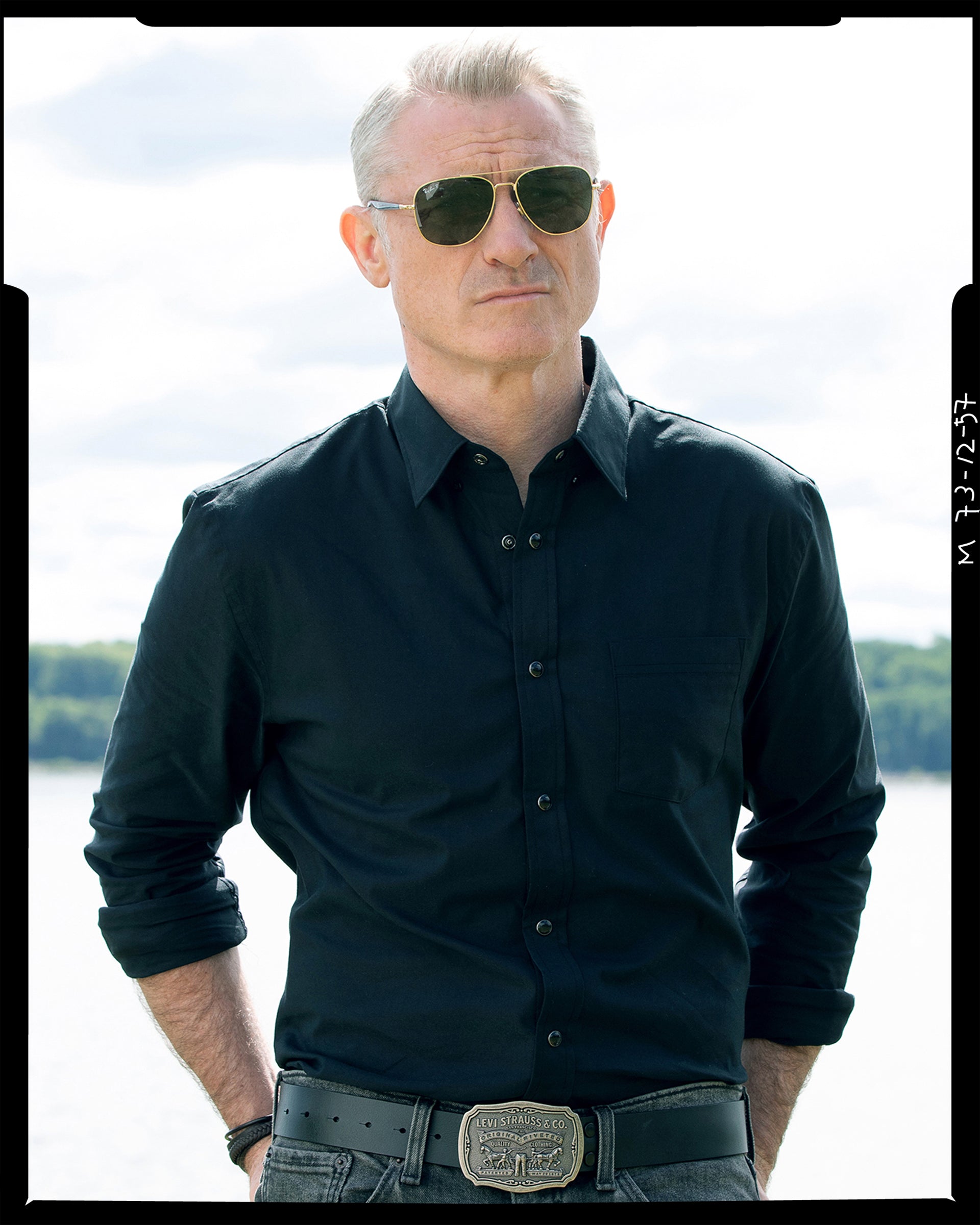 Landry EZ Care Pearl Snap Long Sleeve Shirt