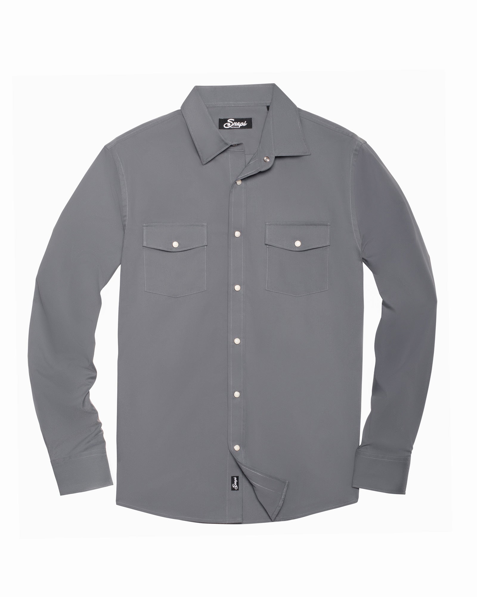 Rambler EZ Care Pearl Snap Long Sleeve Shirt
