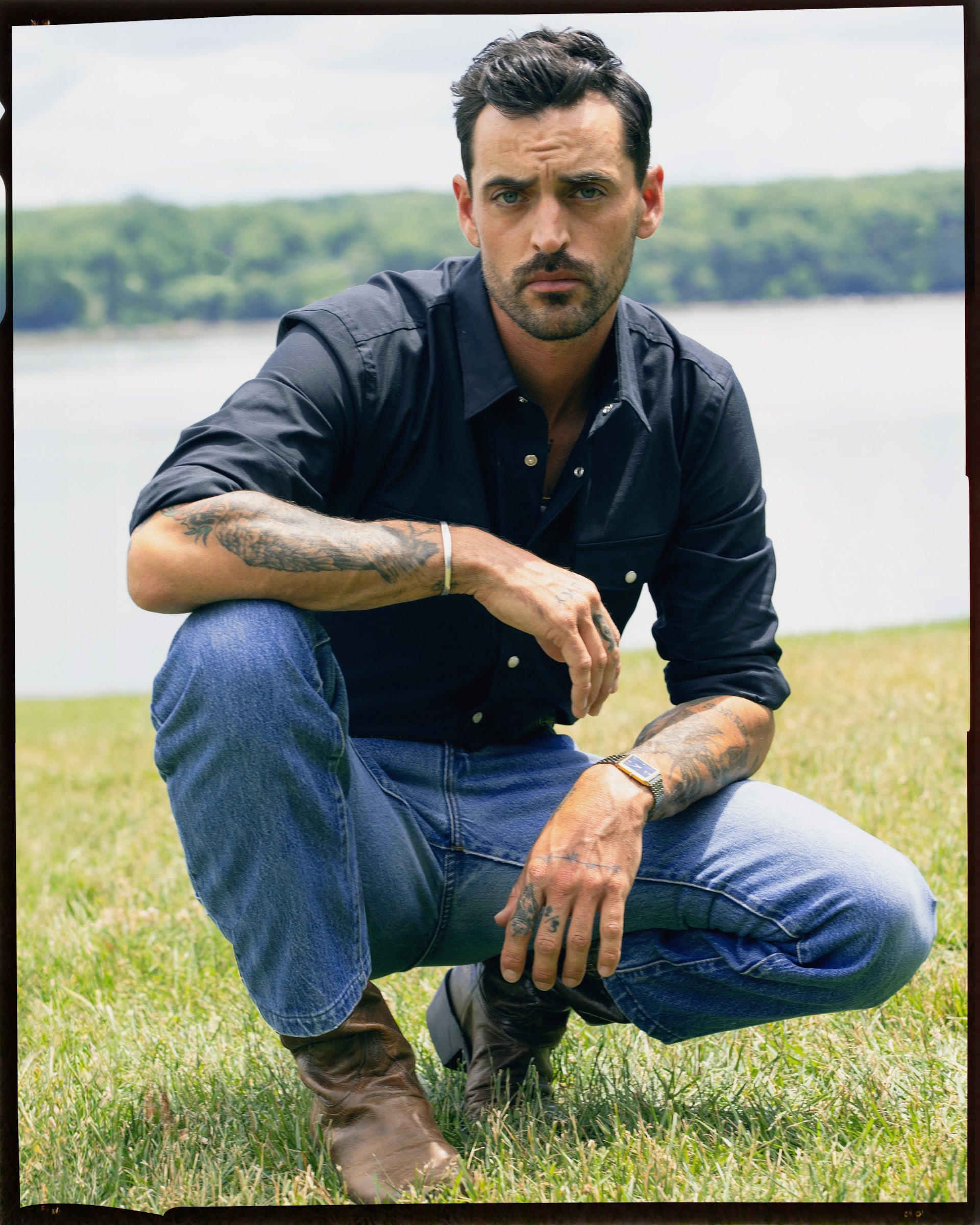 Rambler EZ Care Pearl Snap Long Sleeve Shirt