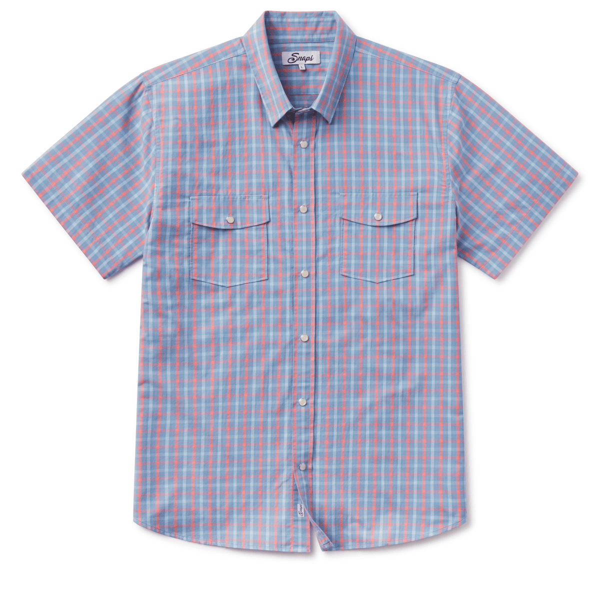 【mnem】Stripe Snap Short Sleeve Tee STRIPE SHORT SLEEVE CAMP COLLAR SHIRT | Lucky Brand