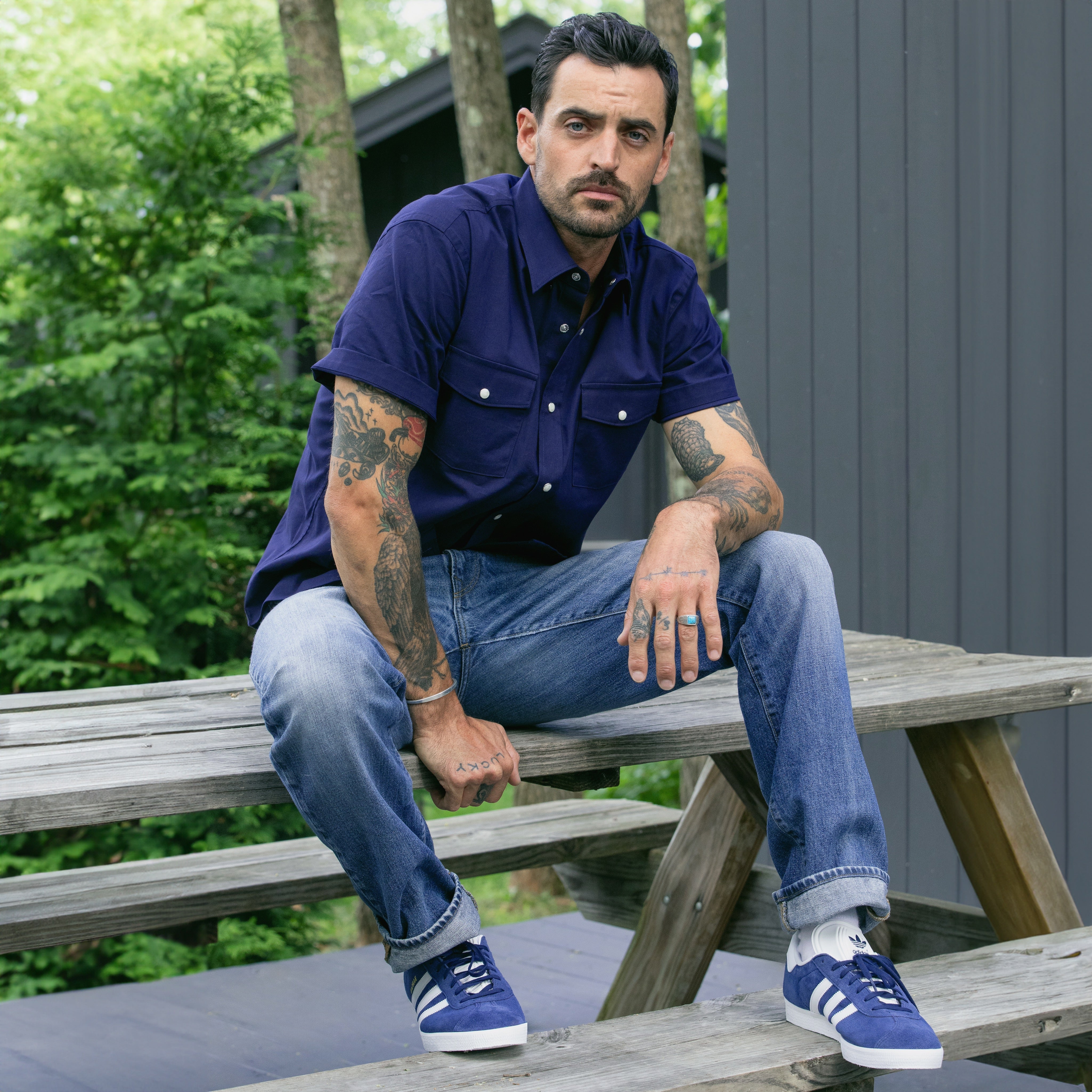 Rambler EZ Care Pearl Snap Short Sleeve Shirt