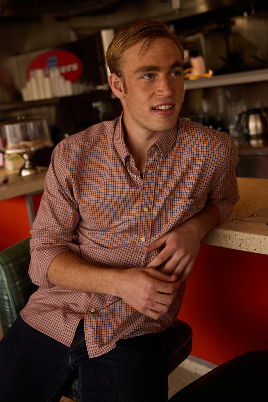 Landry Featherweight Long Sleeve Pearl Snap Shirt