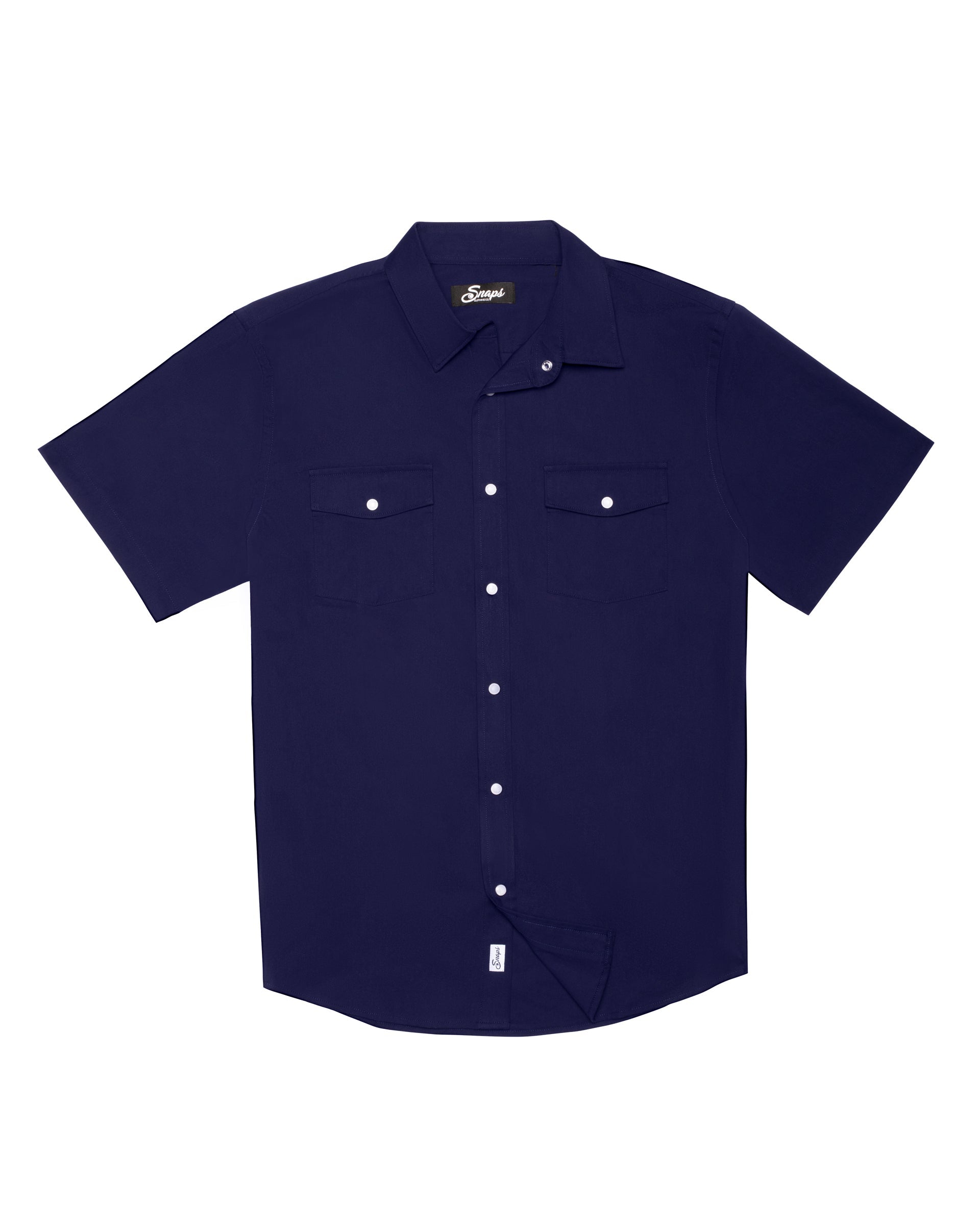 Rambler EZ Care Pearl Snap Short Sleeve Shirt – Snaps Clothing