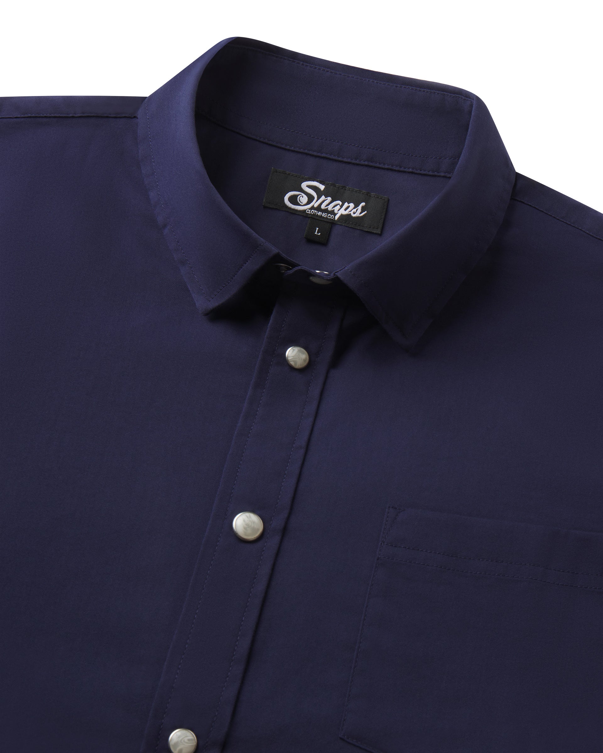 Landry EZ Care Pearl Snap Short Sleeve Shirt – Snaps Clothing