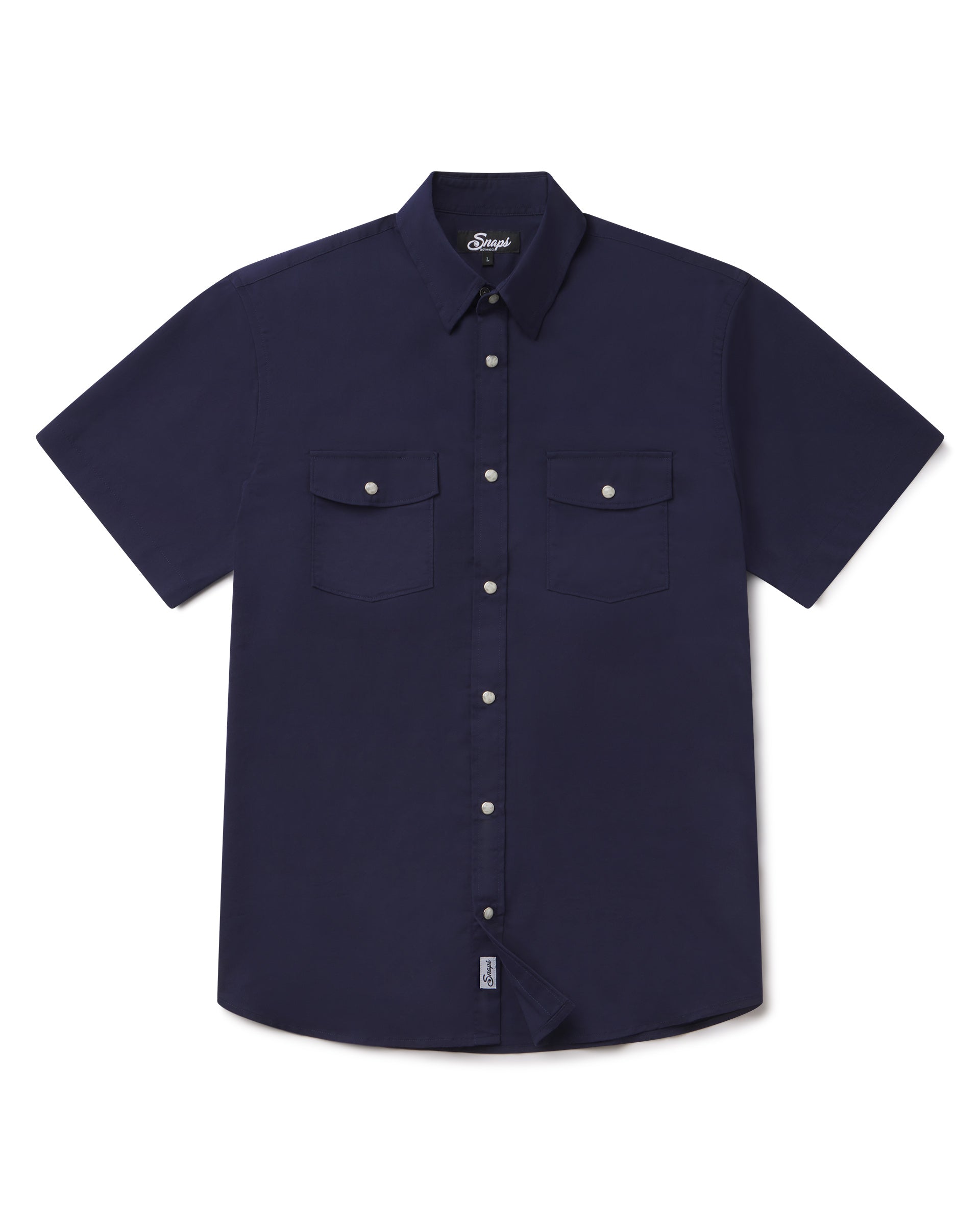 Rambler EZ Care Pearl Snap Short Sleeve Shirt – Snaps Clothing