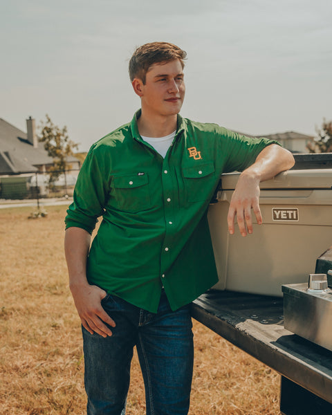 baylor dress shirt Baylor Gingham Button Down Shirt
