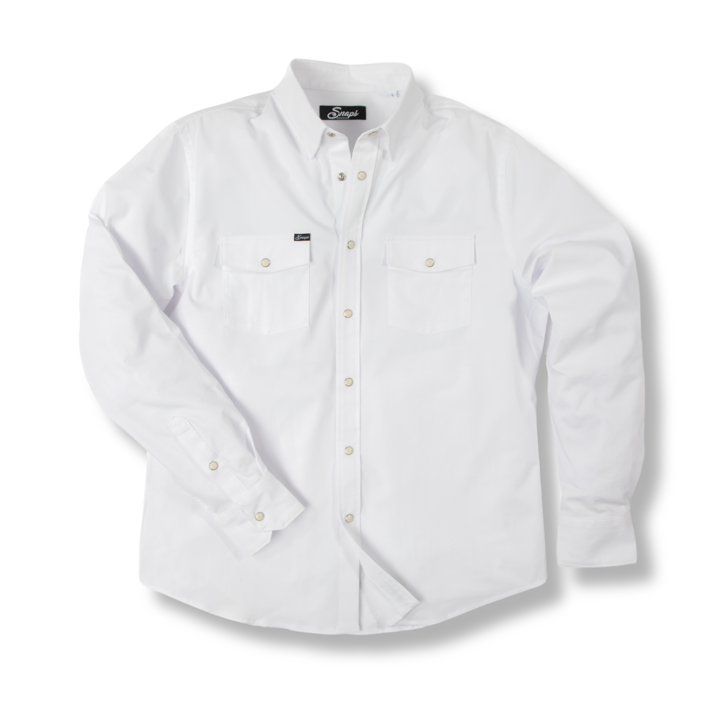 Black Men's Classic Pearl Snap Shirt Snaps Clothing Snaps Clothing